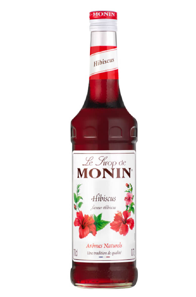 MONIN HIBISCUS SYRUP 70CL