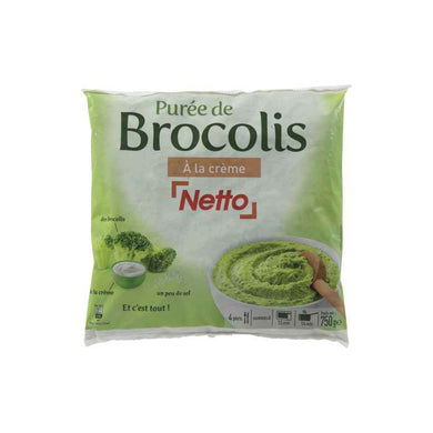 NETTO PUREE BROCOLI FRZ 750G