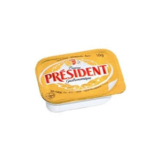 BUTTER PRESIDENT MINI UNSALTED 100X10G