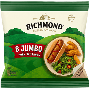 RICHMOND JUMBO  SAUSAGE 6X540G