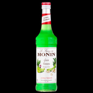 MONIN BANANA GREEN SYRUP 70CL