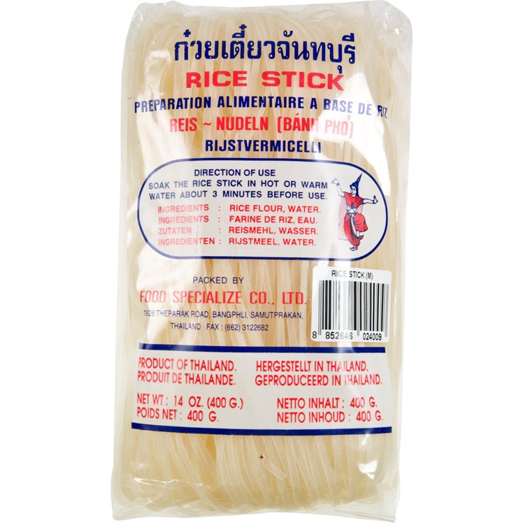 TD RICE STICKS 3MM - M - 400GR