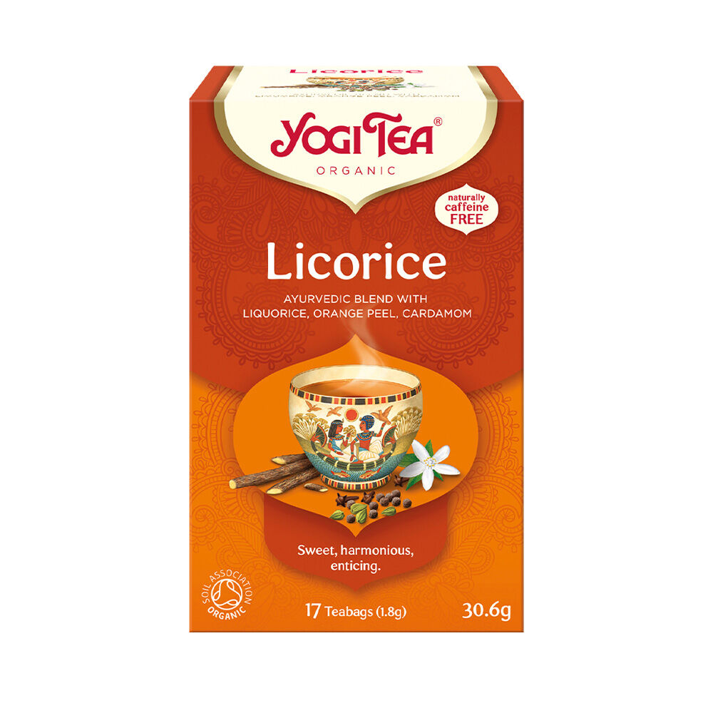 YOGI LICORICE TEA 35G