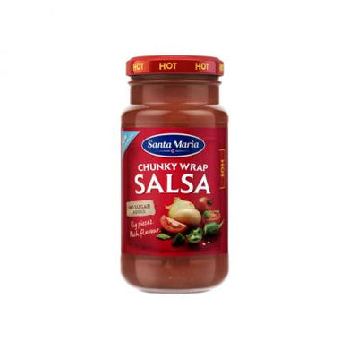 SANTA MARIA CHUNKY WRAP SALSA HOT 230G