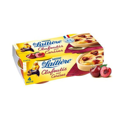LA LAITIERE CLAFOUTIS CERISE 4 X 85G