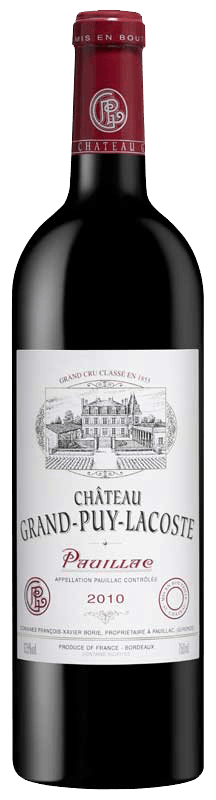 CHT GRAND PUY LACOSTE 2010 75CL