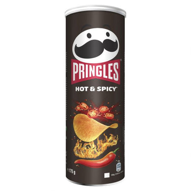 PRINGLES CHIPS HOT & SPICY 175GR