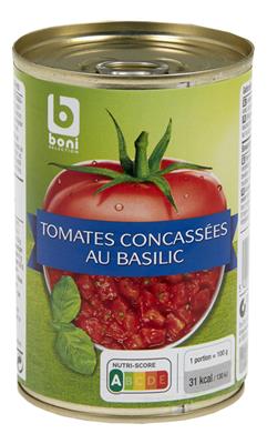 BONI TOMATO CUBES WITH BASIL 400GR