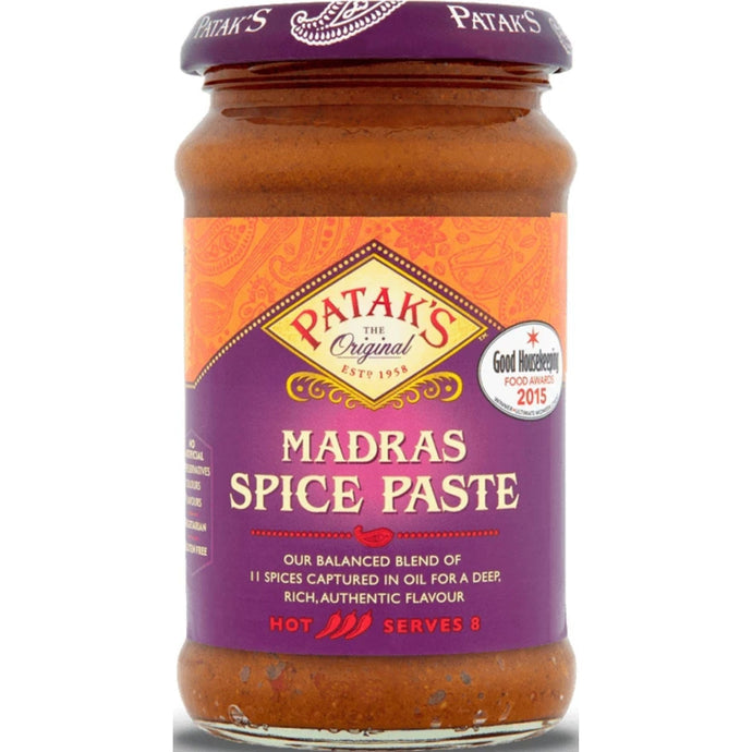 PATAKS SPICE PASTE MADRAS CURRY 283G