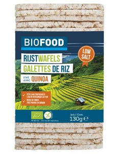 DH BIO RICE WAFERS QUINOA 130G