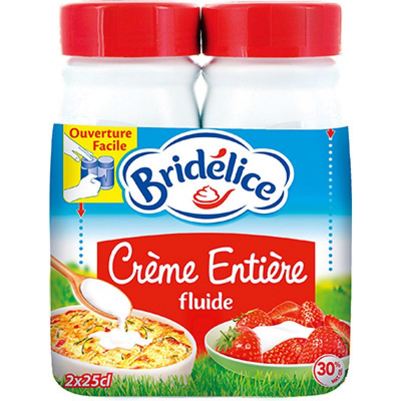 BRIDELICE CREAM FULL RED 2X25CL