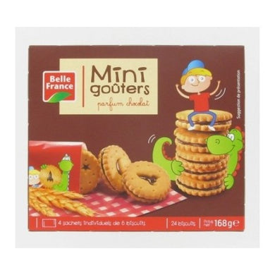 BF MINI GOUTER BISCUIT CHOCO POCKET X4