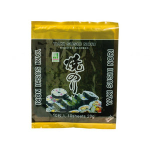 YAKI NORI SHEETS GOLD 25G