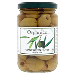 ORGANIC PITTED OLIVES WITH HERBS 37CL