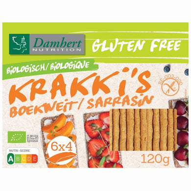 DH BUCKWHEAT  KRAKKI'S 120G