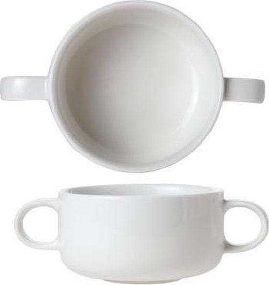 LINEA LYS SOUP CUP 28CL WITH 2HANDLES