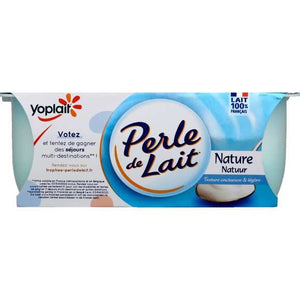 PERLE DE LAIT PLAIN 4X125GR