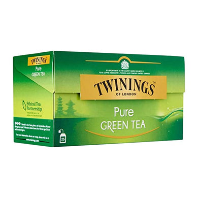 TWININGS PURE GREEN TEA  25PC