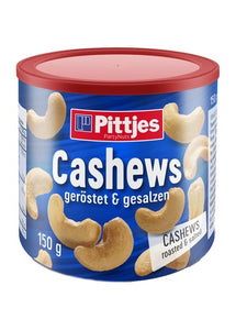 PITTJES SALTED CASHEW NUTS 150G