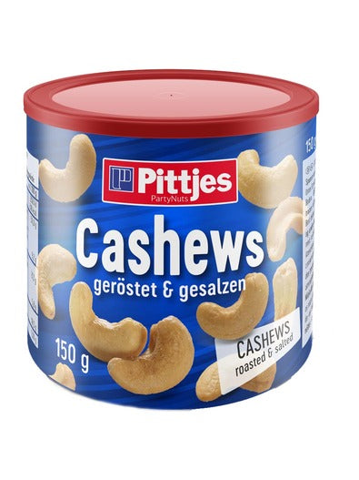 PITTJES SALTED CASHEW NUTS 150G