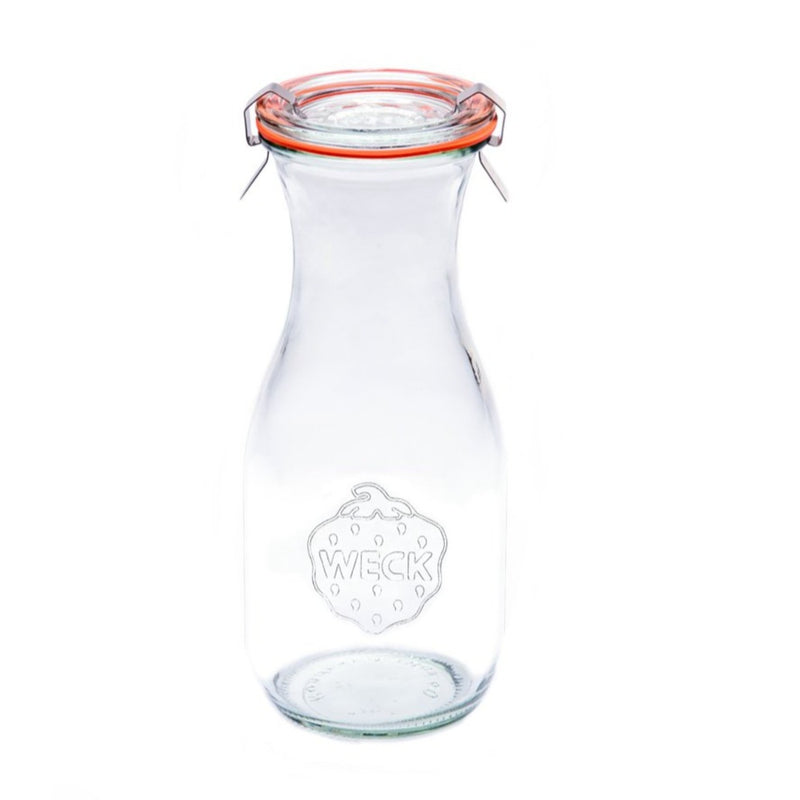 GLASS JUICE JAR WITH LID 530ML