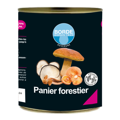 BORDE MIX FOREST MUSHROOMS TIN 455G