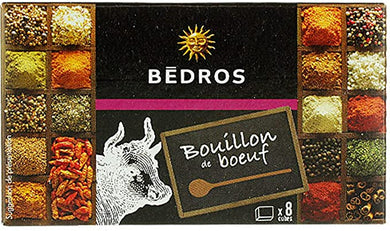 BEDROS BEEF STOCK 8 CUBES 80G