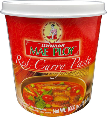 CURRY PASTE RED MAE PLOY 1KG