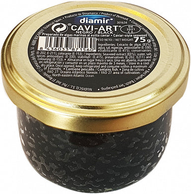 DIAMIR CAVI-ART BLACK CAVIAR STYLE SEAWEED 75G