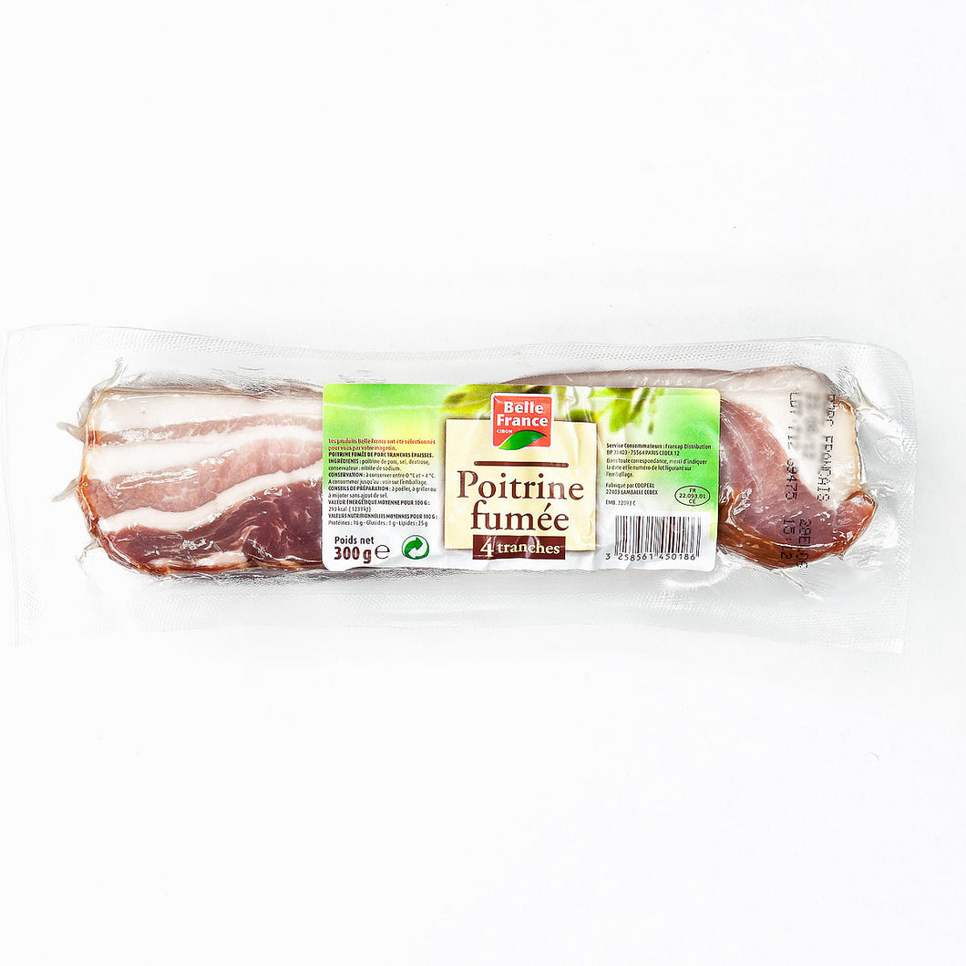 BELLE FRANCE SMOKED BACON SLICED - 300G