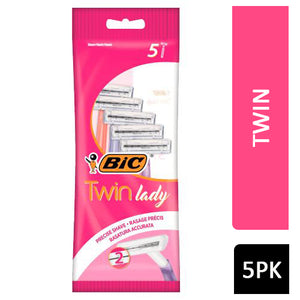 BIC RASOR BLADE TWIN LADY SENSITIVE 5PC