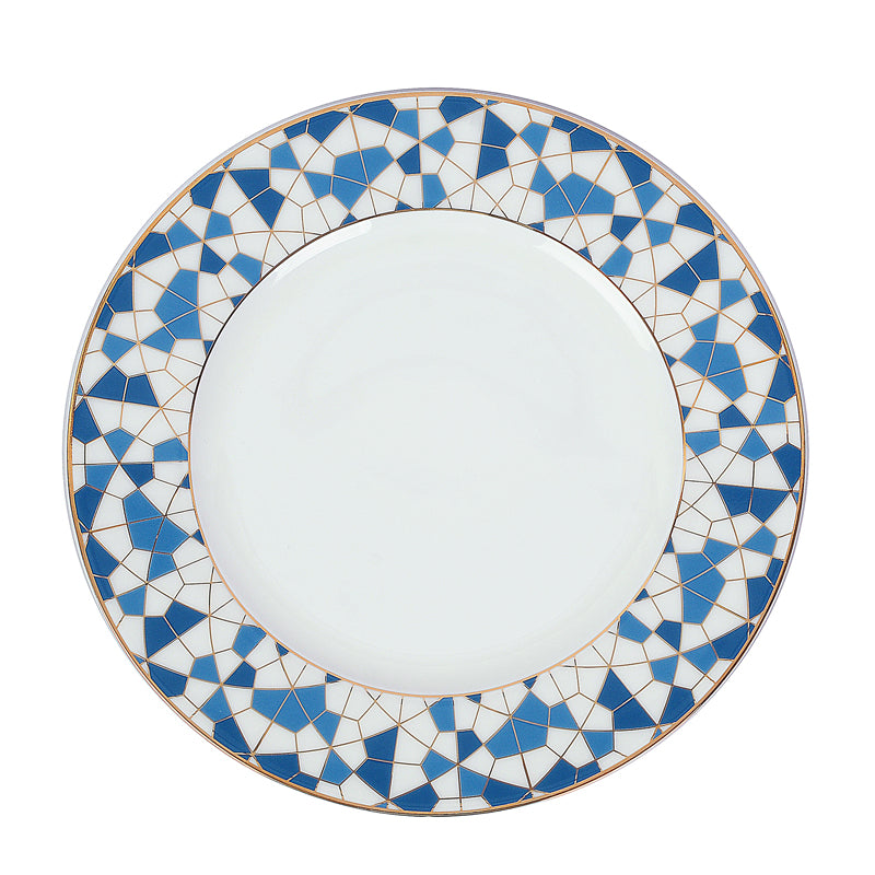 GALASSIA BLUE 6 X DINNER PLATES D29CM