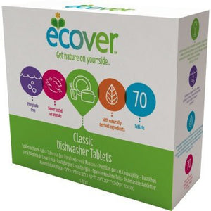 ECOVER DISH WASHER TABS XL PACK 70PC