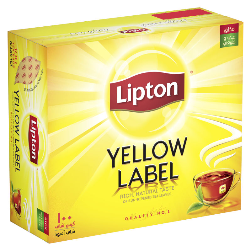 LIPTON YELLOW LABEL BLACK TEA 30 BAGS