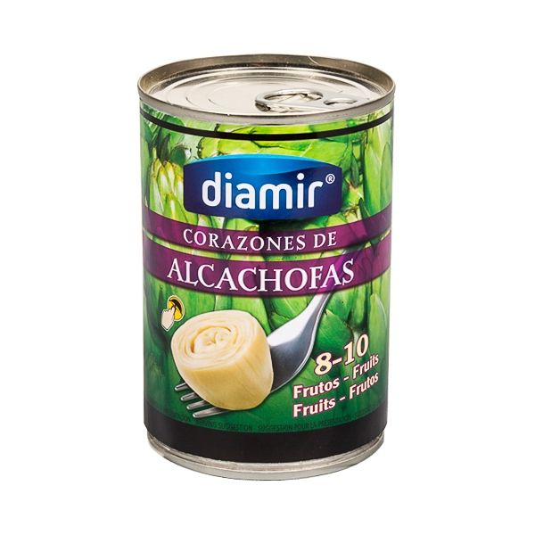 DIAMIR ARTICHOKE HEARTS 8/12 280G