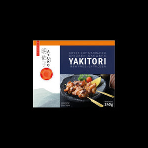 YAKITORI CHICKEN SKEWERS AYUKO 240G