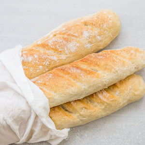 BREAD FRENCH BAGUETTE WHITE 220GR 3PC