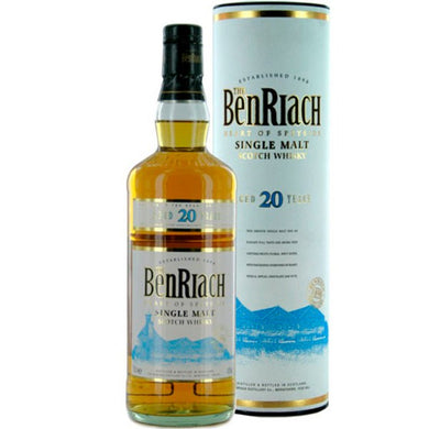 WHISKY BENRIACH 20 YEARS 70CL