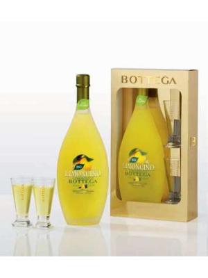 BOTTEGA  BIO LIMONCINO 50CL  + 2 GLASSES