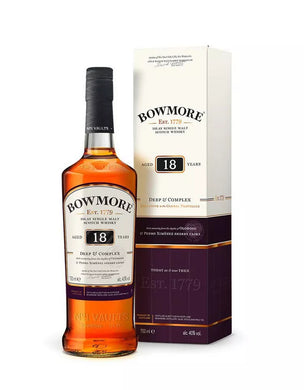 WHISKY BOWMORE 18 YRS 70CL