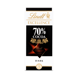 LINDT EXCELLENCE DARK CHOCOLAT 70% 100G