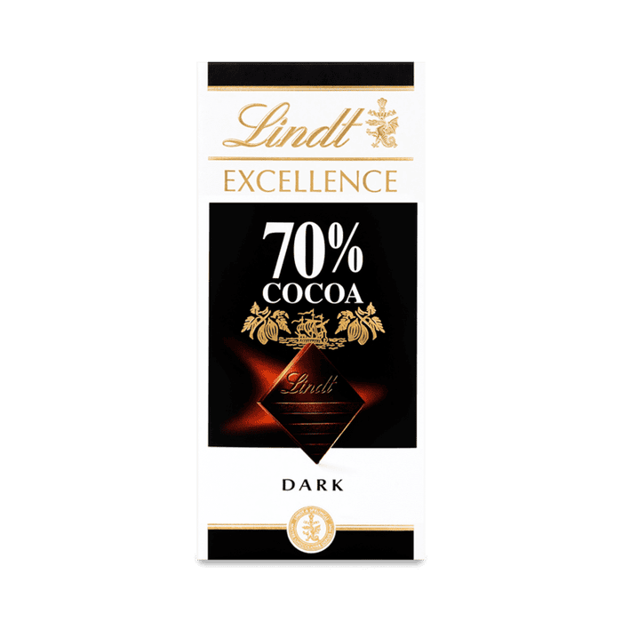 LINDT EXCELLENCE DARK CHOCOLAT 70% 100G