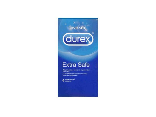 DUREX EXTRA SAFE 6PC