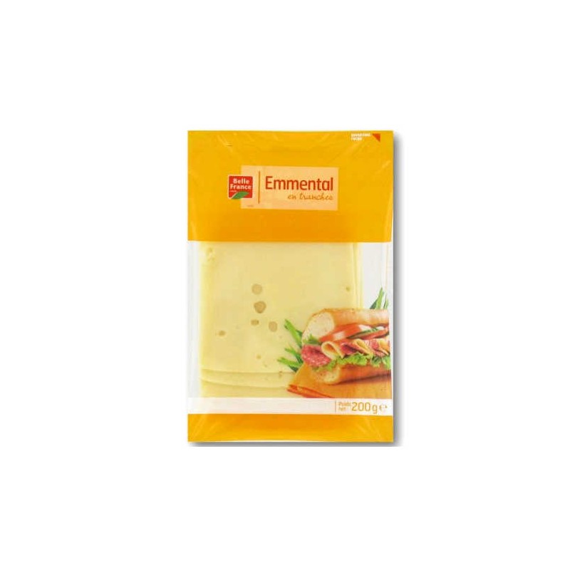 BF EMMENTAL CHEESE SLICES 200G