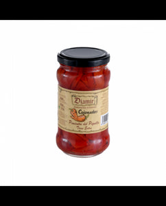 DIAMIR SLICED  ROASTED PEPPERS GLASS 290G