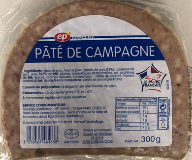 EP PATE CAMPAGNE 300GR