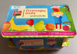 BF FROMAGE FRAIS FRUITS 12X50GR