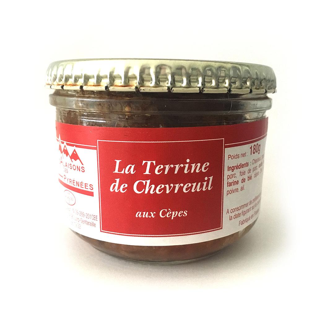 TERRINE CHEVREUIL CEPES 180G