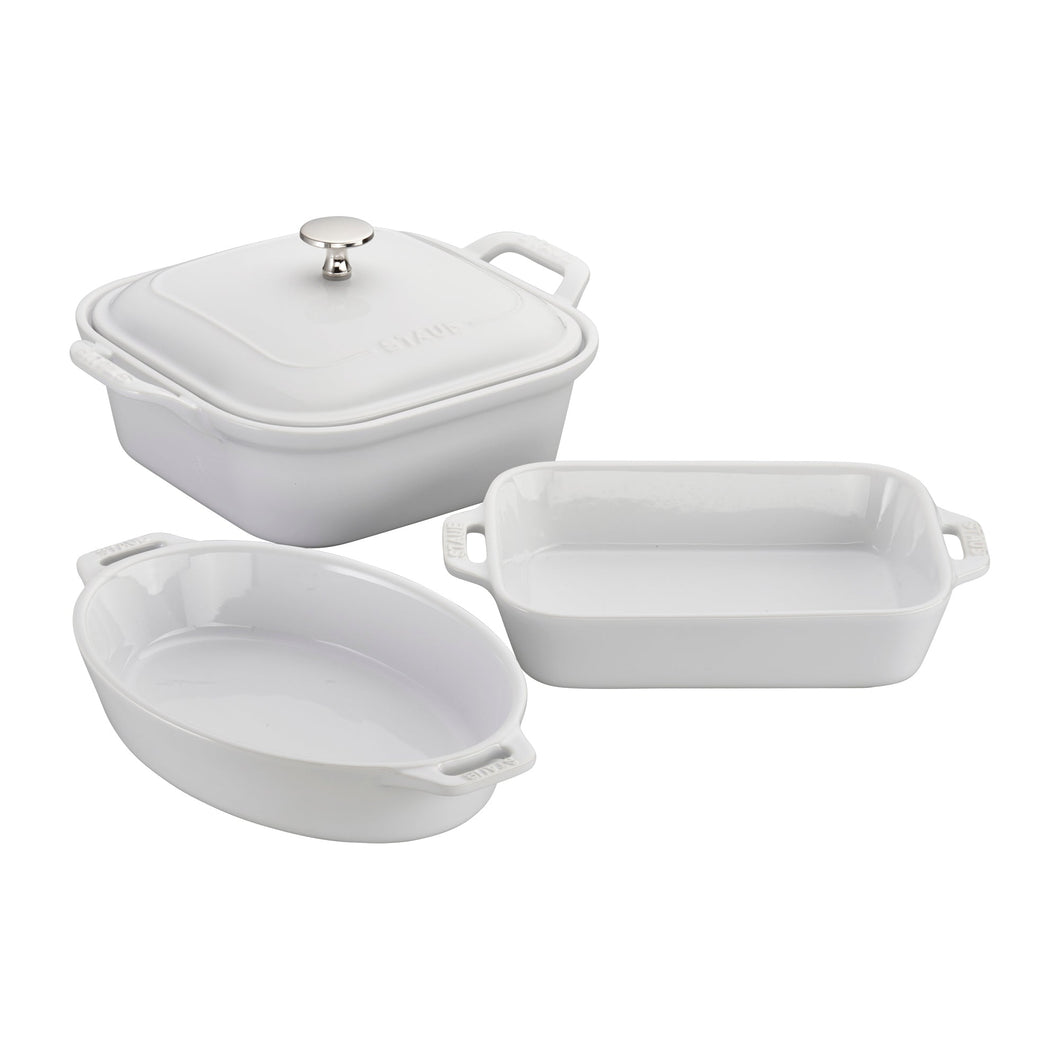 KA 4 PC CERAMIC BAKEWARE SET