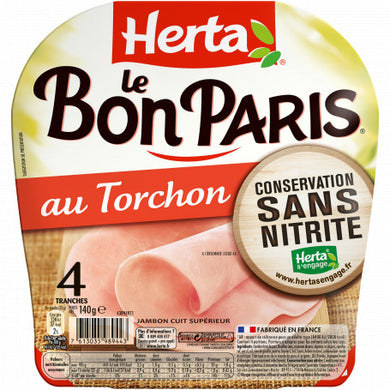 HERTA 4 SLI. HAM LE BON PARIS TORCHON  140GR